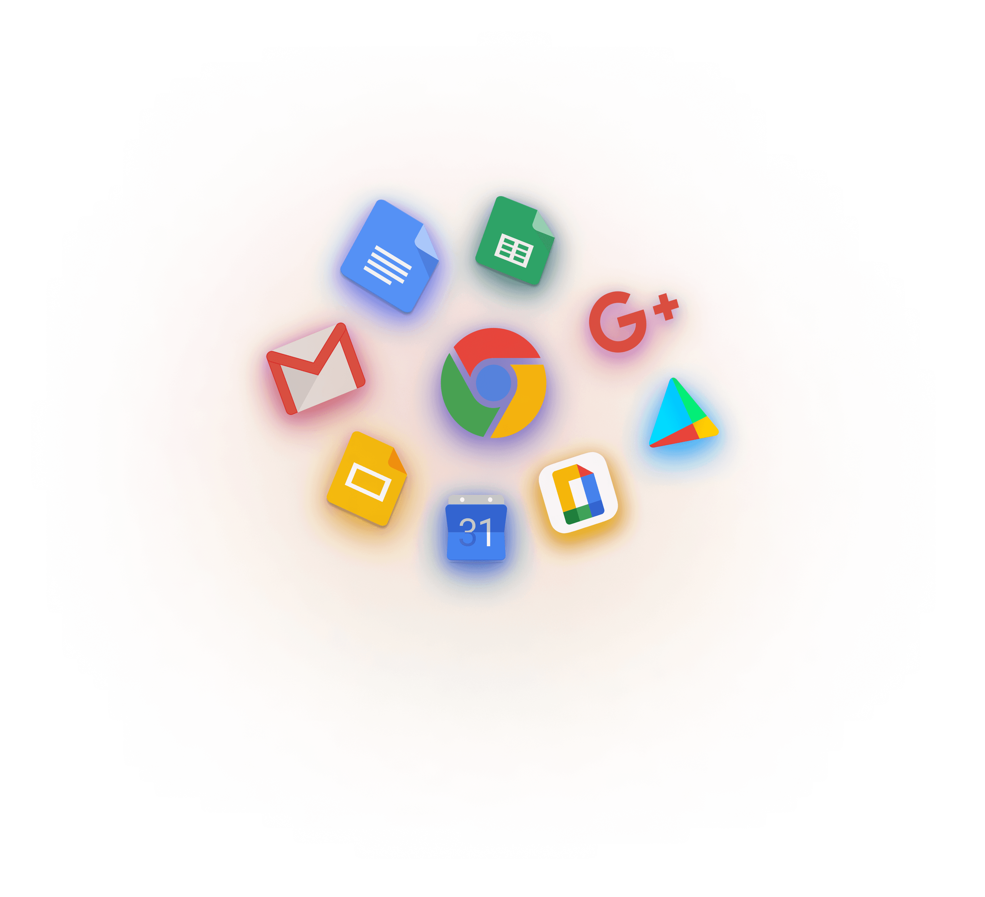 Google Workspace and Cloud governance dashboard visual